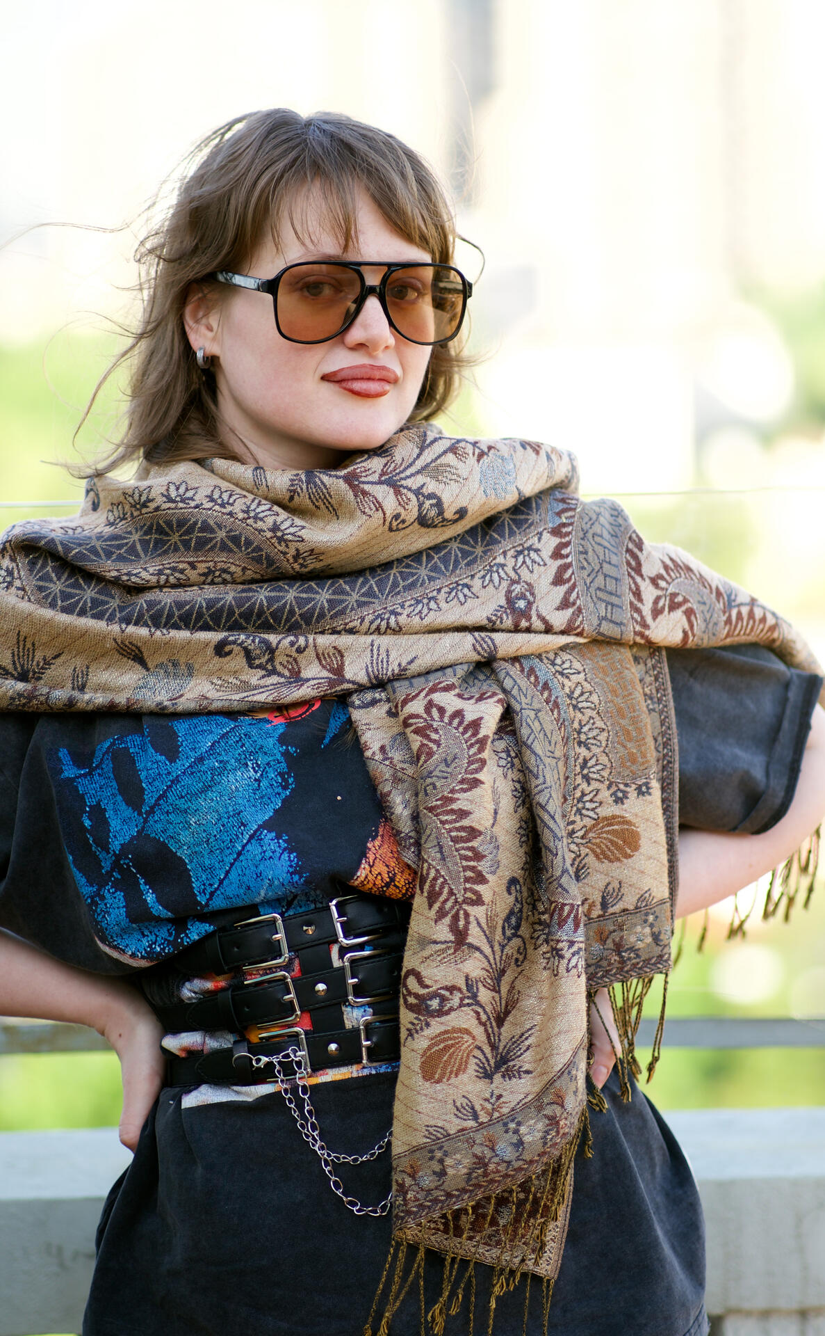 Marta at Fortunate Vegan Cafe, Wukang Road, 2024